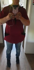 Read more about the article Pour du 42 44 j’ai pris du L tres agréable jolie couleur prune