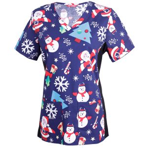 Women’s Print Flex Scrub Top