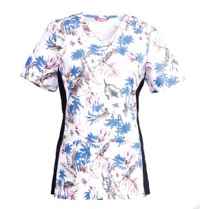 Women’s Print Flex Scrub Top