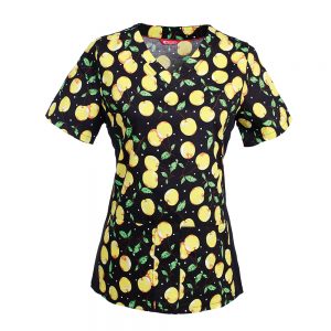 Women’s Print Flex Scrub Top