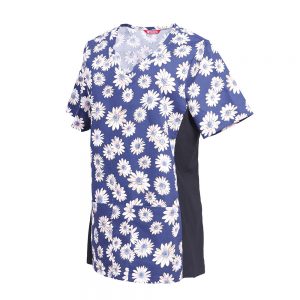 Women’s Print Flex Scrub Top