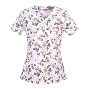 Women’s Print Scrub Top