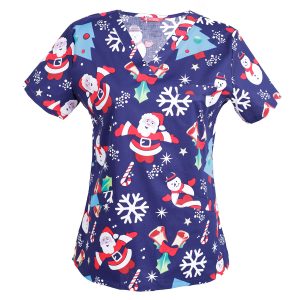 Women’s Print Scrub Top