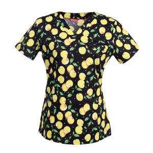 Women’s Print Scrub Top