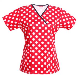 Women’s Print Scrub Top