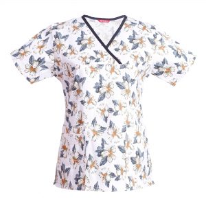 Women’s Print Scrub Top