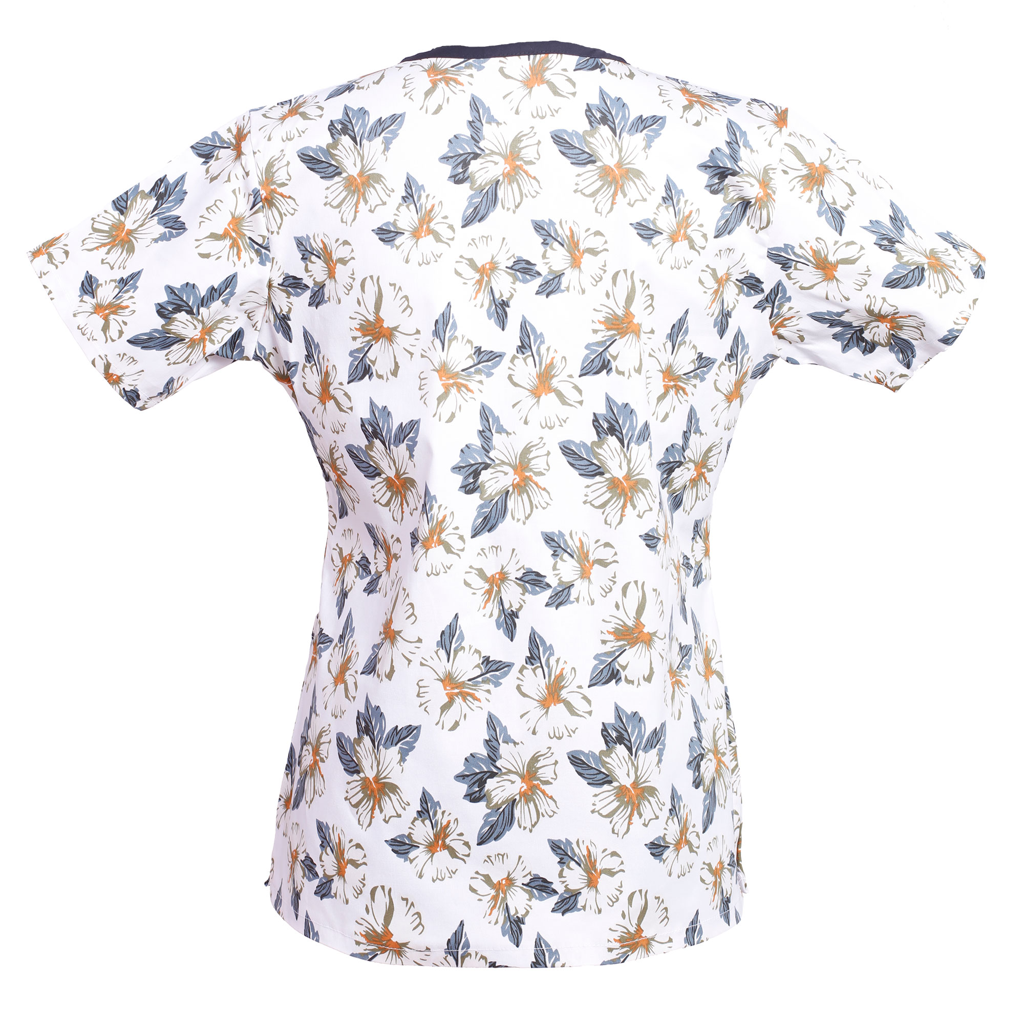 Women's Print Scrub Top - Image 3