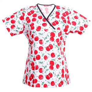 Women’s Print Scrub Top