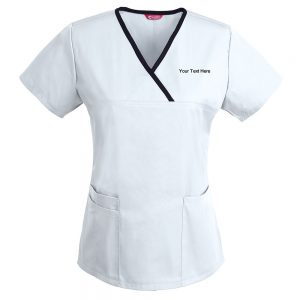 Personalized Embroidered  Women’s Scrub Top