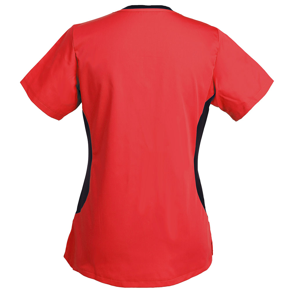 Personalized Embroidered Women's Scrub Top - Image 2