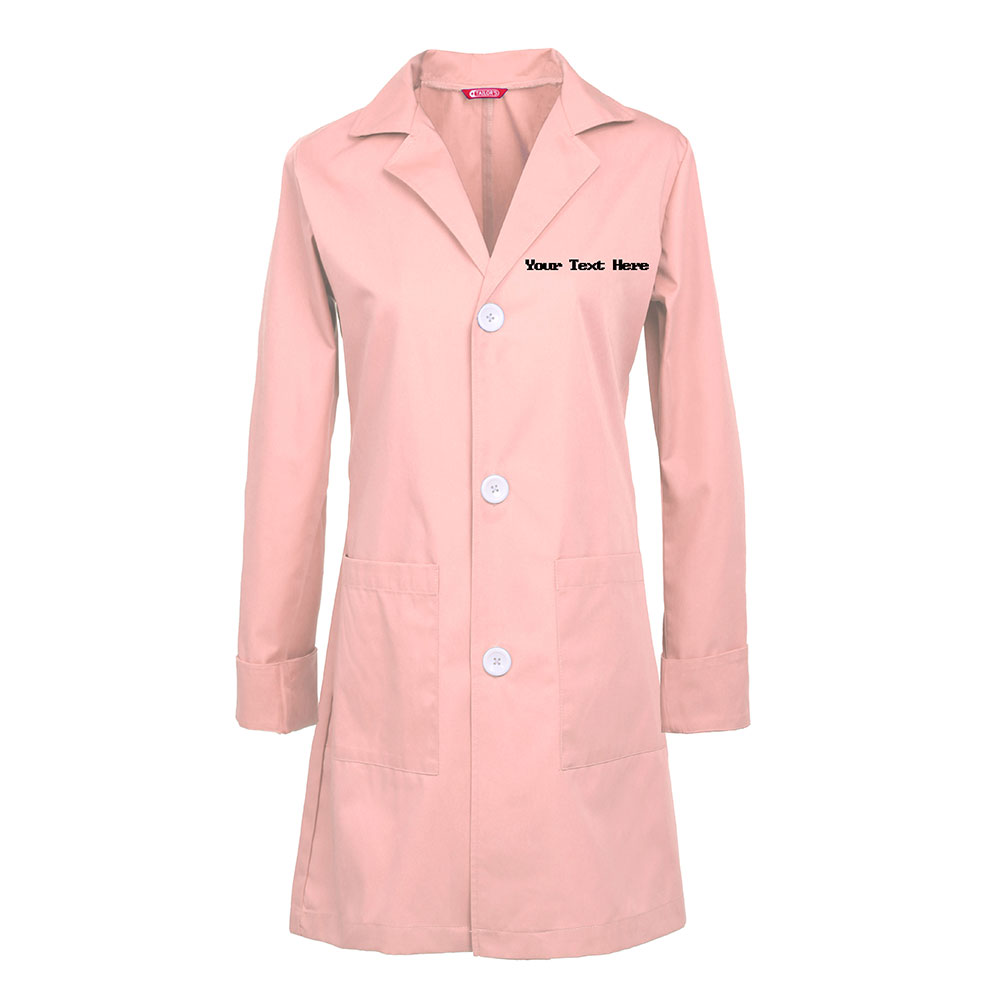 Personalized Embroidered Women's Lab Coat - Image 5