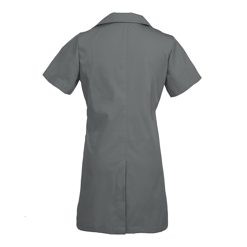 Personalized Embroidered Women's Lab Coat Short Sleeve - Image 4