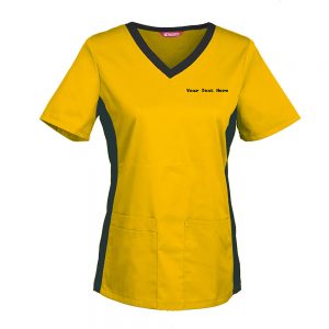 Personalized Embroidered  Women’s Scrub Top