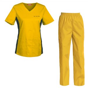 Women’s Embroidered Scrub Set