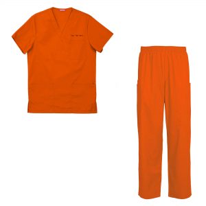 Men’s Embroidered Scrub Set