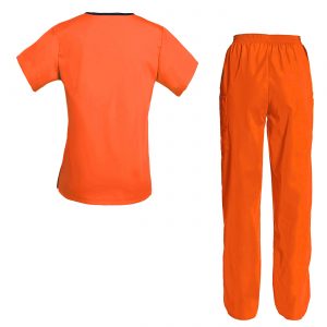 Women’s Embroidered Scrub Set