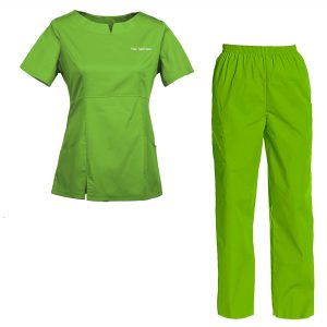 Women’s Embroidered Scrub Set