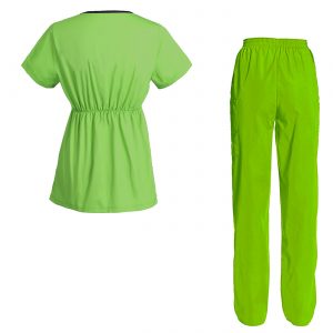 Women’s Embroidered Scrub Set