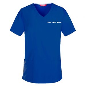 Personalized Embroidered  Women’s Scrub Top