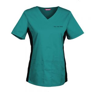 Personalized Embroidered  Women’s Scrub Top