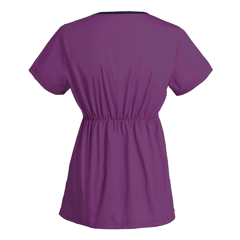 Personalized Embroidered Women's Scrub Top - Image 6