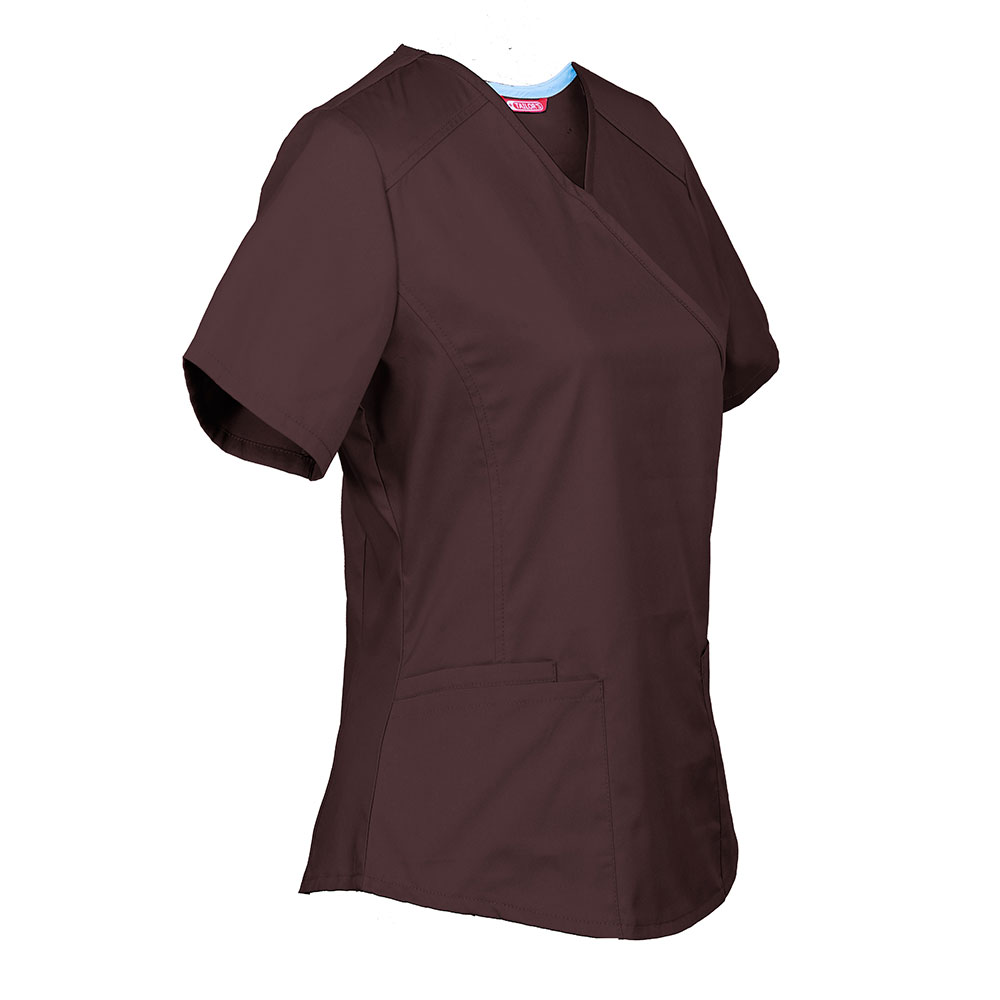 Personalized Embroidered Women's Scrub Top - Image 2