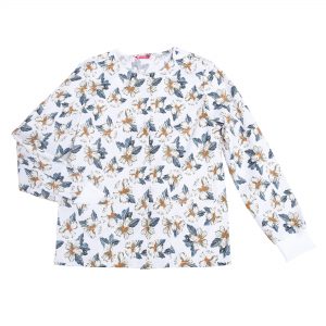 Womens Print Scrub Jacket