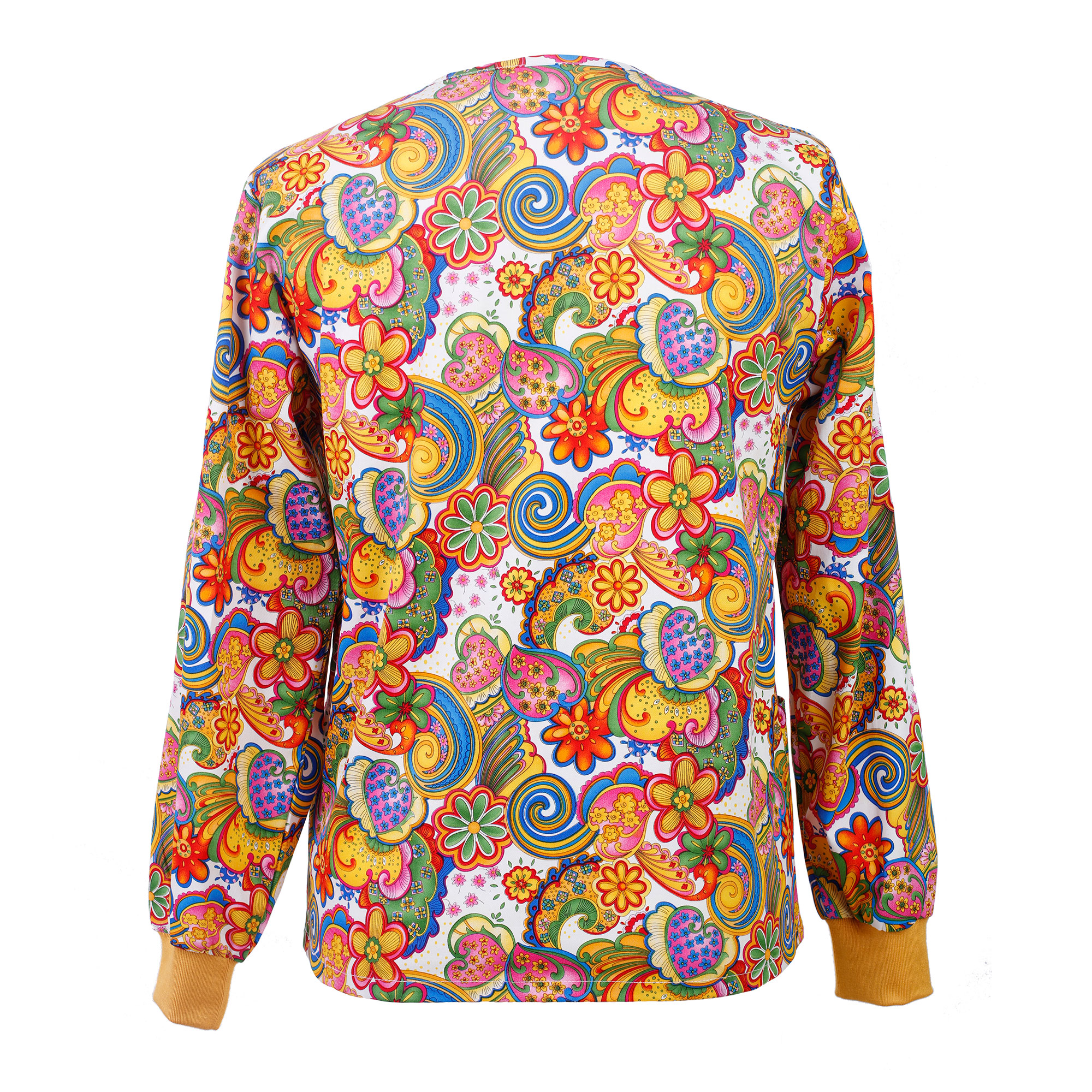 Womens Print Scrub Jacket - Image 3