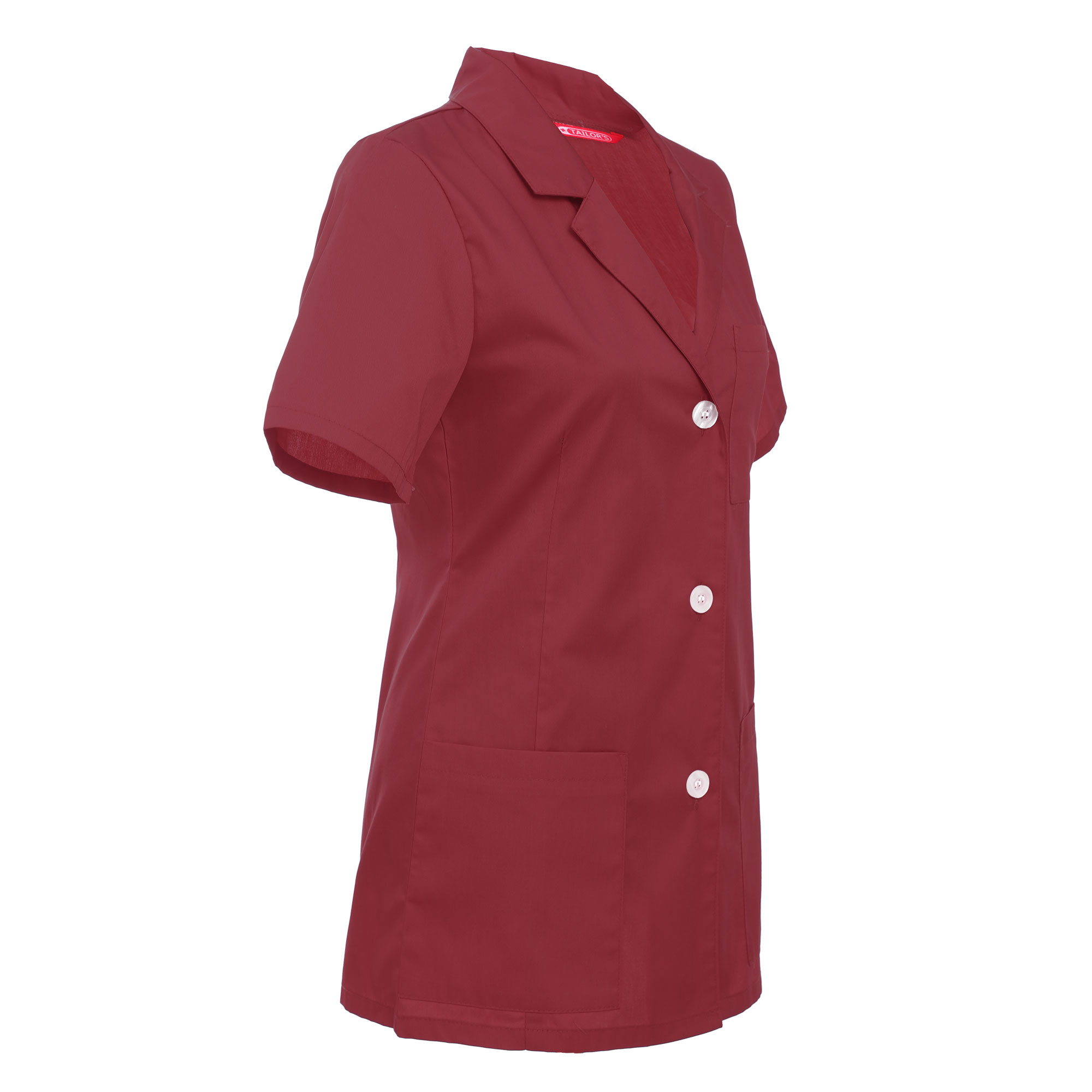 Women's 29 Inch Consultation Short Sleeve Lab Coat - Image 12