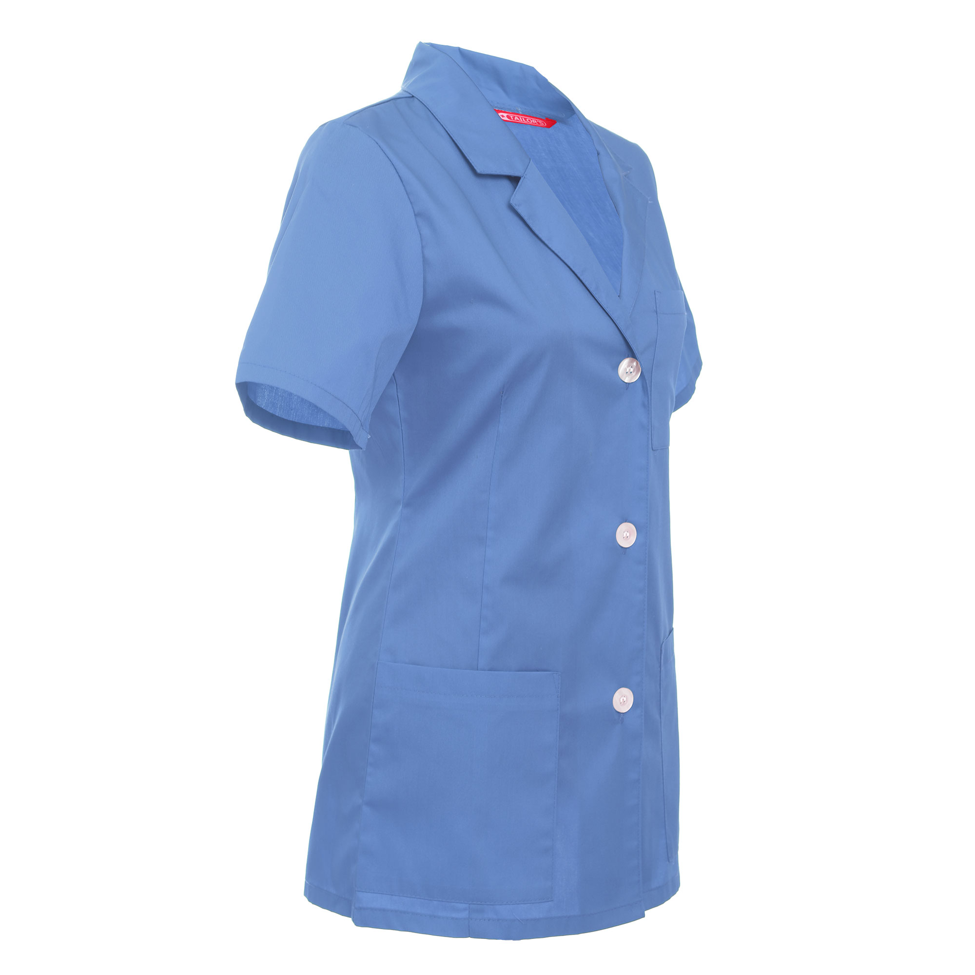 Women's 29 Inch Consultation Short Sleeve Lab Coat - Image 3