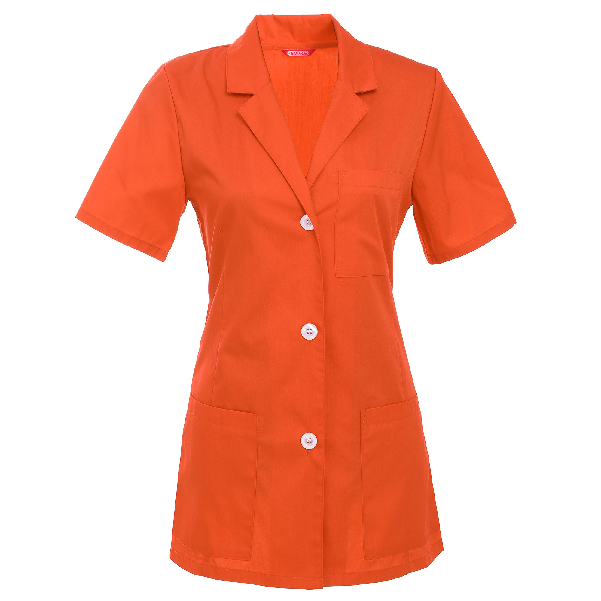 Women's 29 Inch Consultation Short Sleeve Lab Coat - Image 4