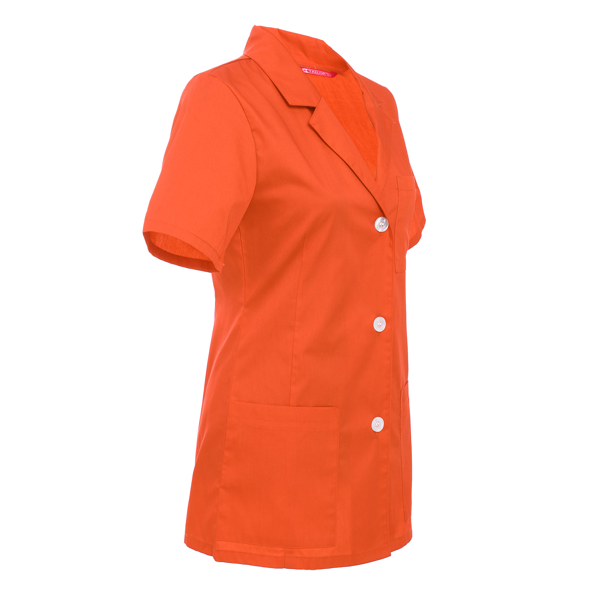 Women's 29 Inch Consultation Short Sleeve Lab Coat - Image 6