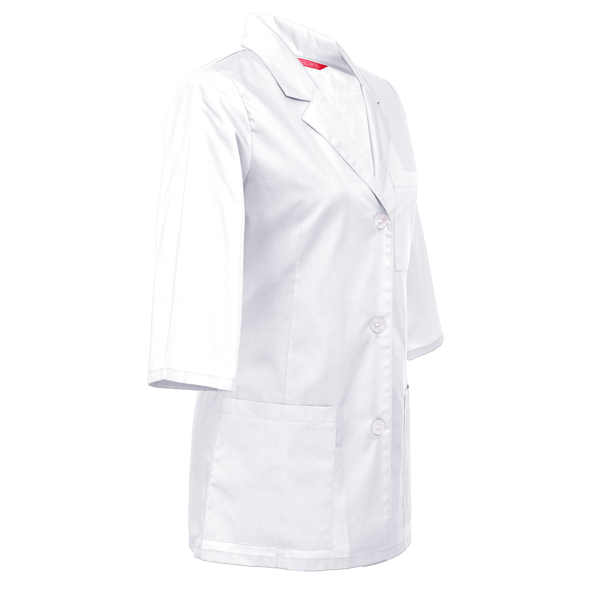 Women's Consultation Lab Coat, 3/4 Sleeve, 29 Inch Length - Image 3