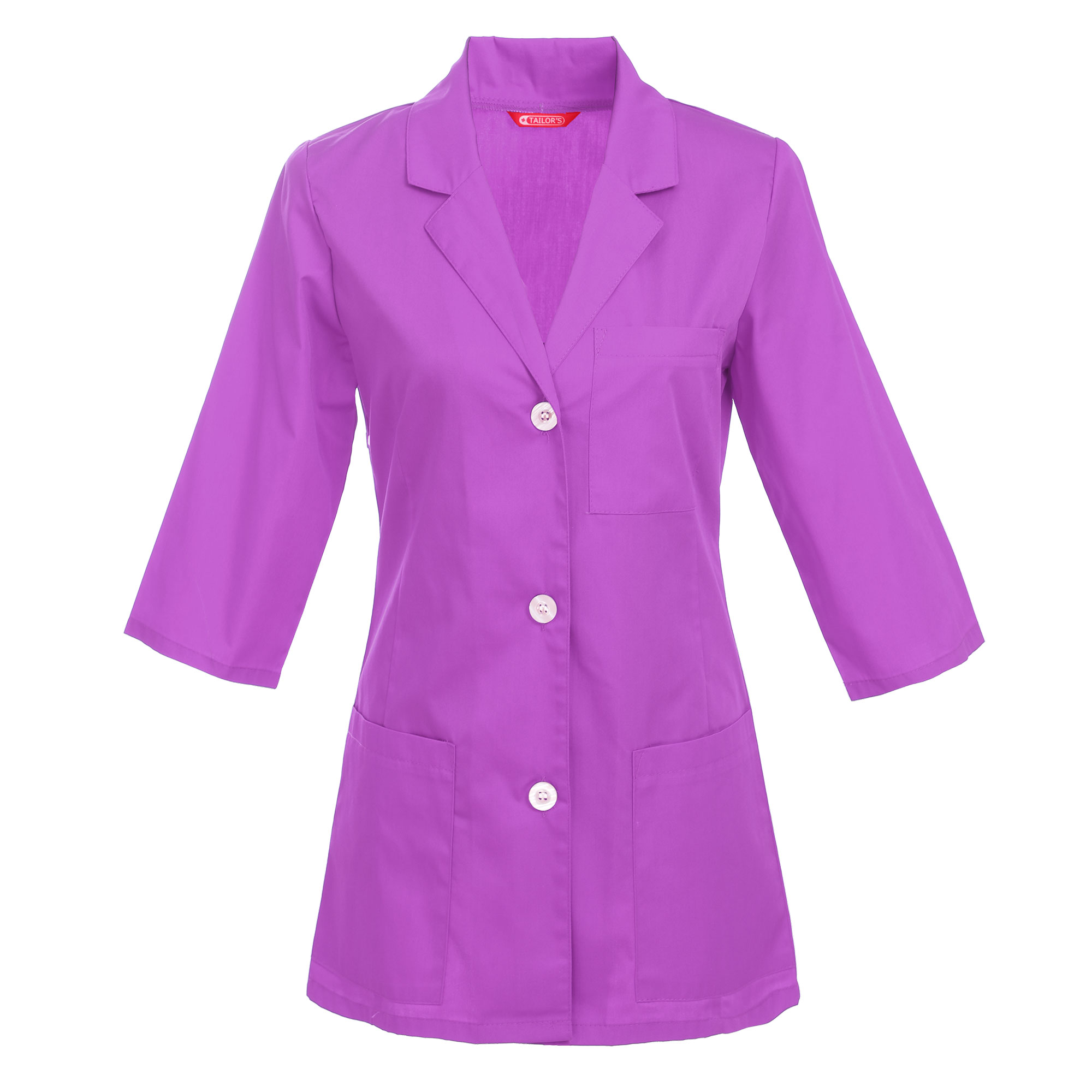 Women's Consultation Lab Coat, 3/4 Sleeve, 29 Inch Length - Image 4