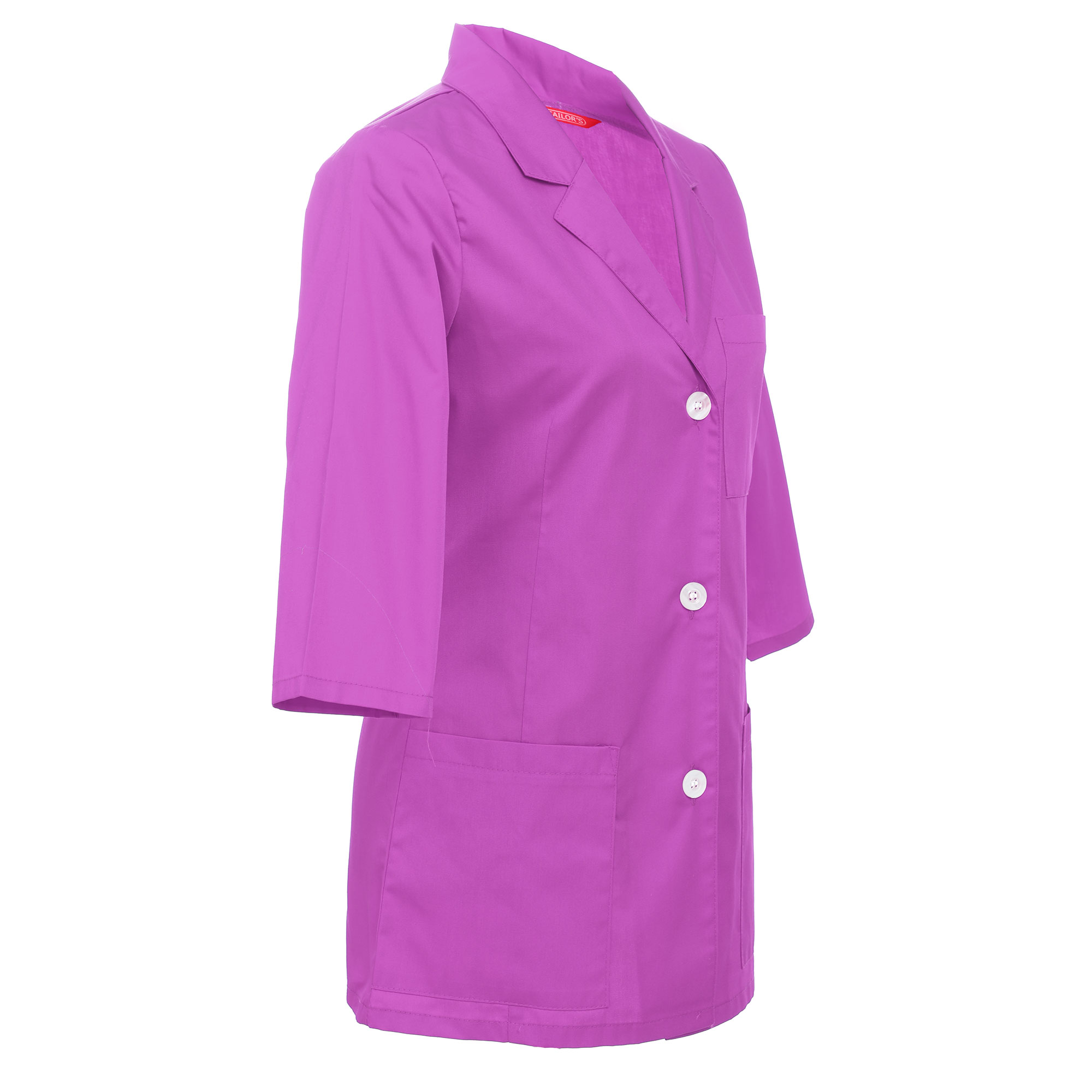 Women's Consultation Lab Coat, 3/4 Sleeve, 29 Inch Length - Image 6