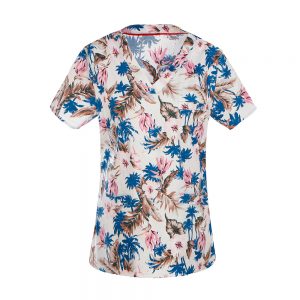 Women’s Print Scrub Top
