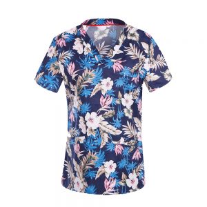 Women’s Print Scrub Top