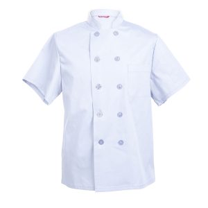 Men’s Chef Coat Short Sleeve Chef Shirt