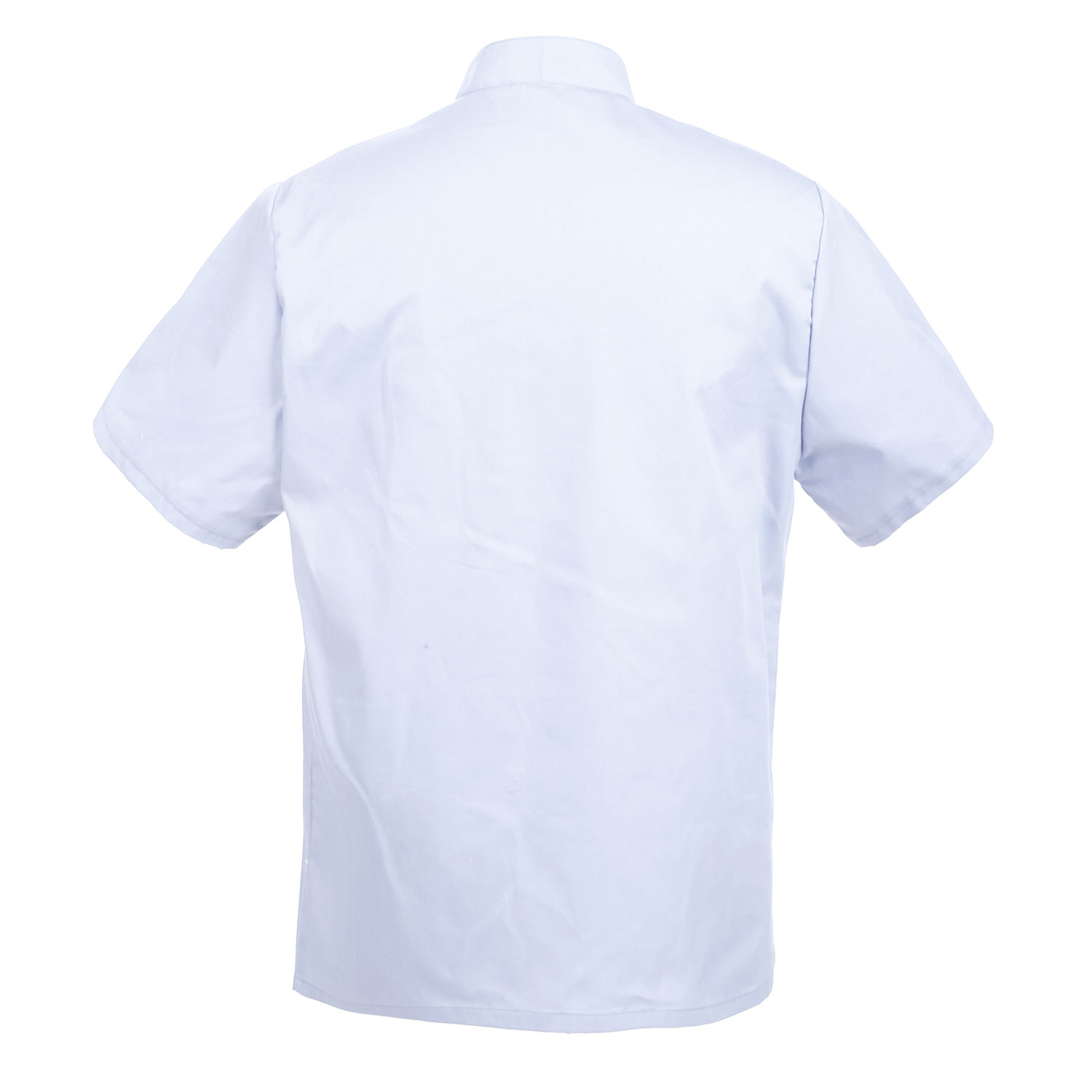Men's Chef Coat Short Sleeve Chef Shirt - Image 3