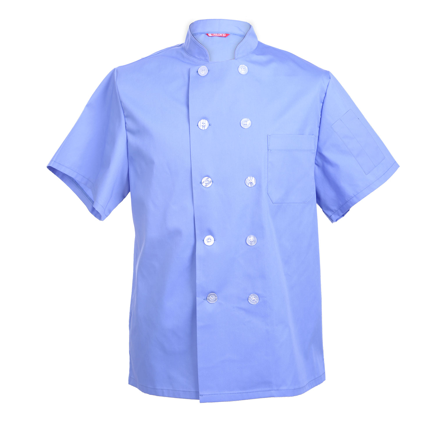 Men's Chef Coat Short Sleeve Chef Shirt - Image 4