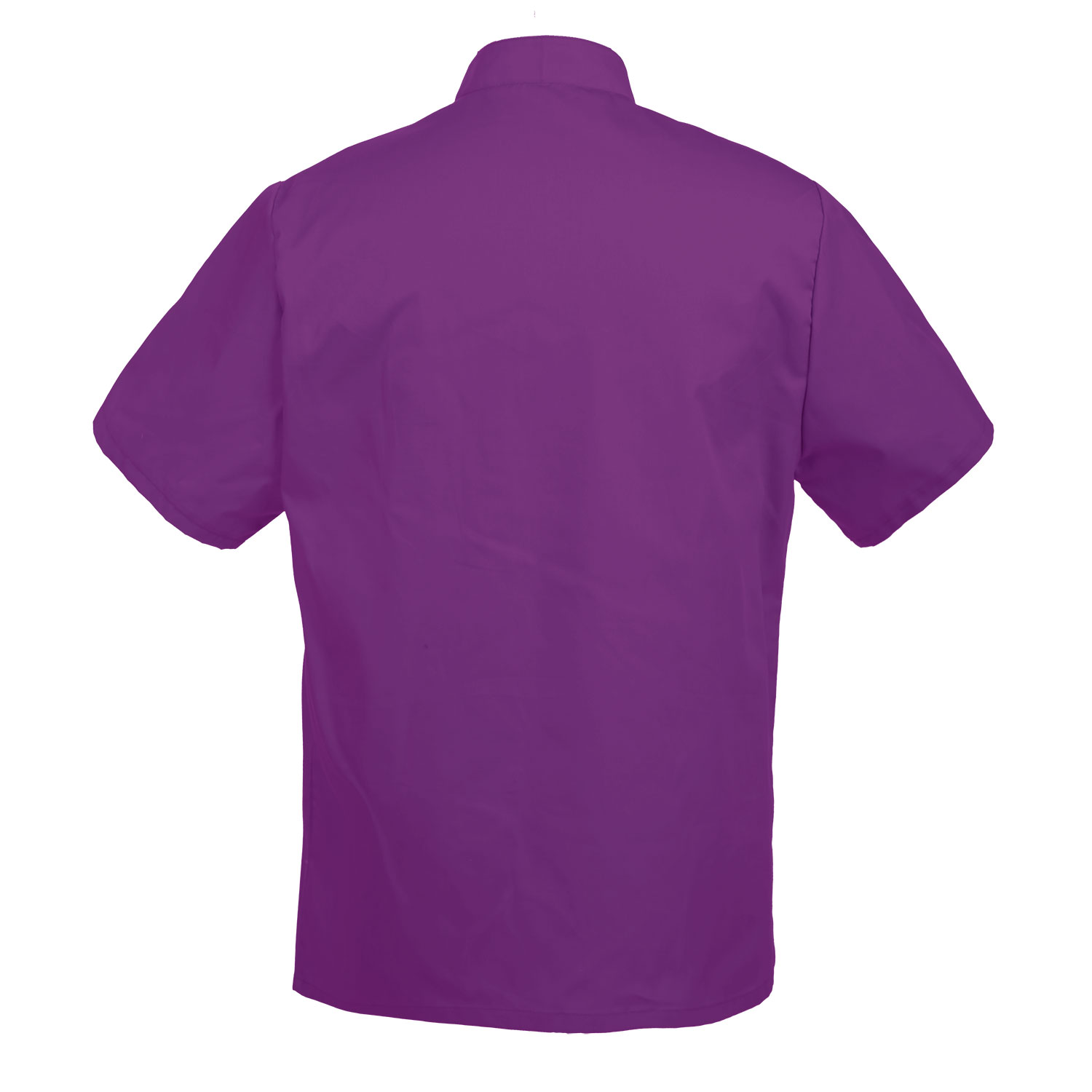 Custom Embroidered Men's Chef Coat Short Sleeve Chef Shirt - Image 4