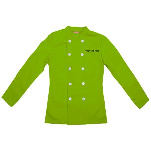 Custom Embroidered Women’s Chef Coat Chef Shirt