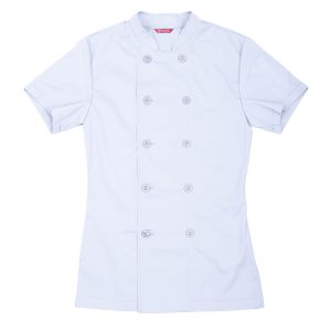 Women’s Chef Coat Short Sleeve Chef Shirt