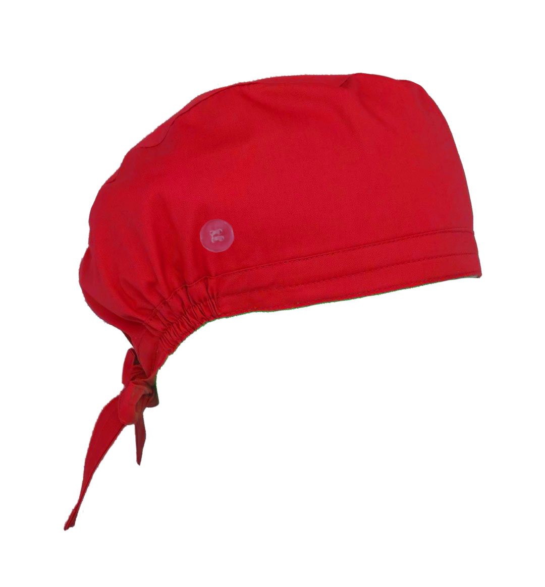 Unisex Surgical Cap Surgical Scrub Hat with Buttons - Image 2
