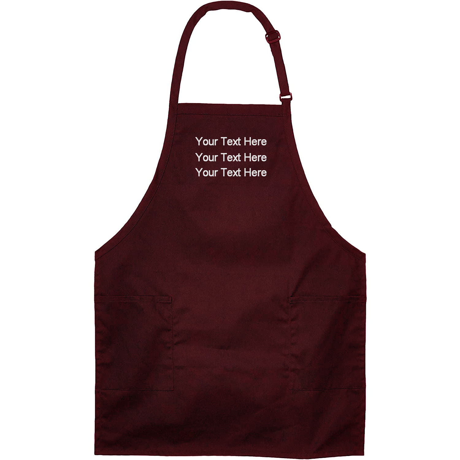 Embroidered Apron with Your Text Name - Image 7