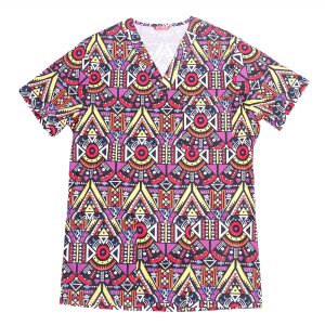 Men’s Print Scrub Top