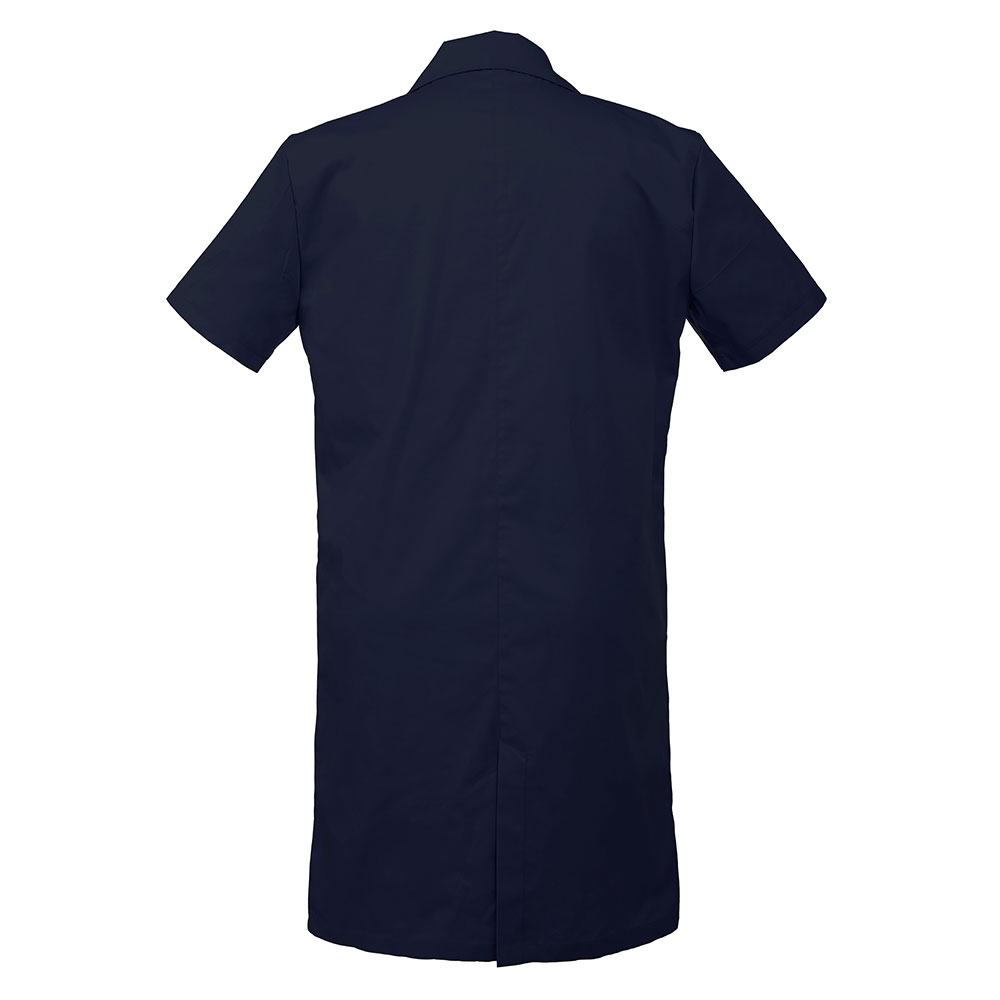 Personalized Embroidered Men's Lab Coat Short Sleeve - Image 2