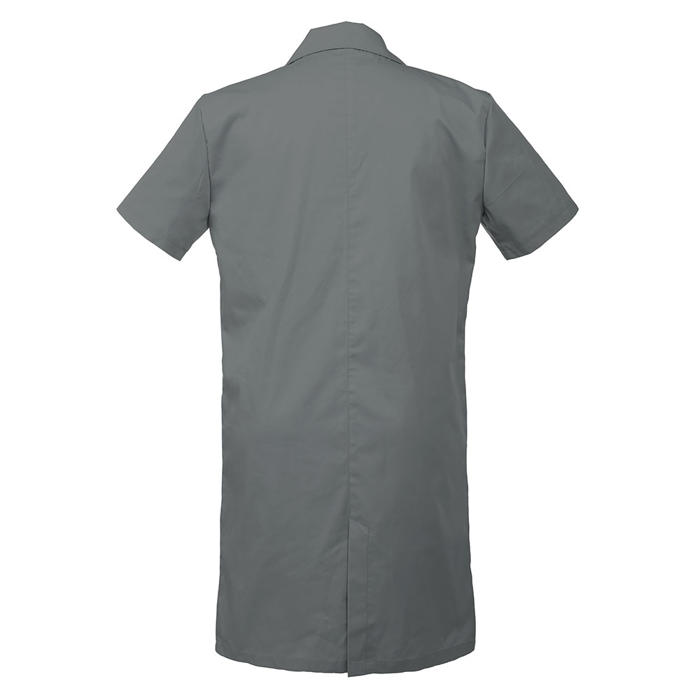 Personalized Embroidered Men's Lab Coat Short Sleeve - Image 4