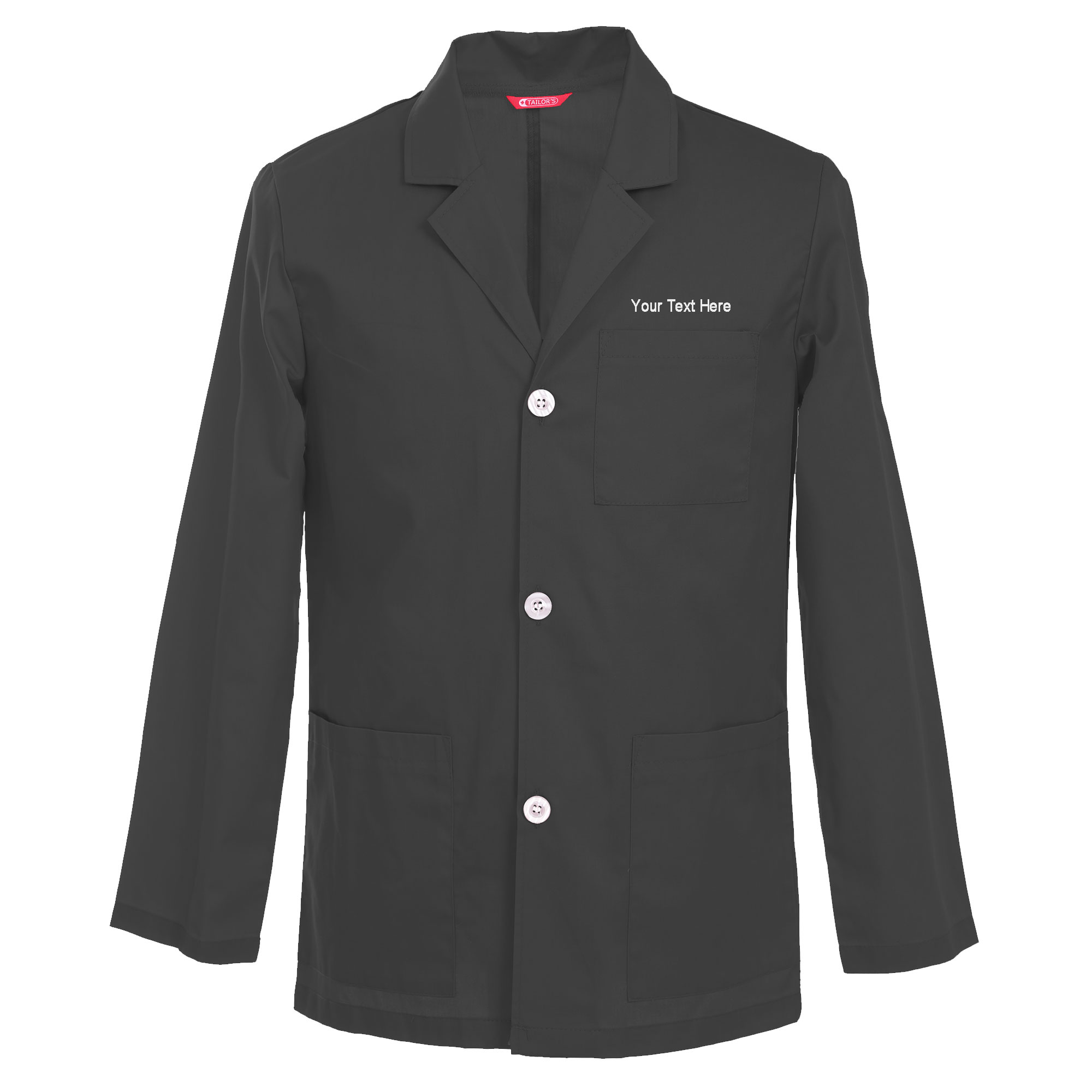 Men's Custom Personalized 31 Inch Consultation Lab Coat - Image 8