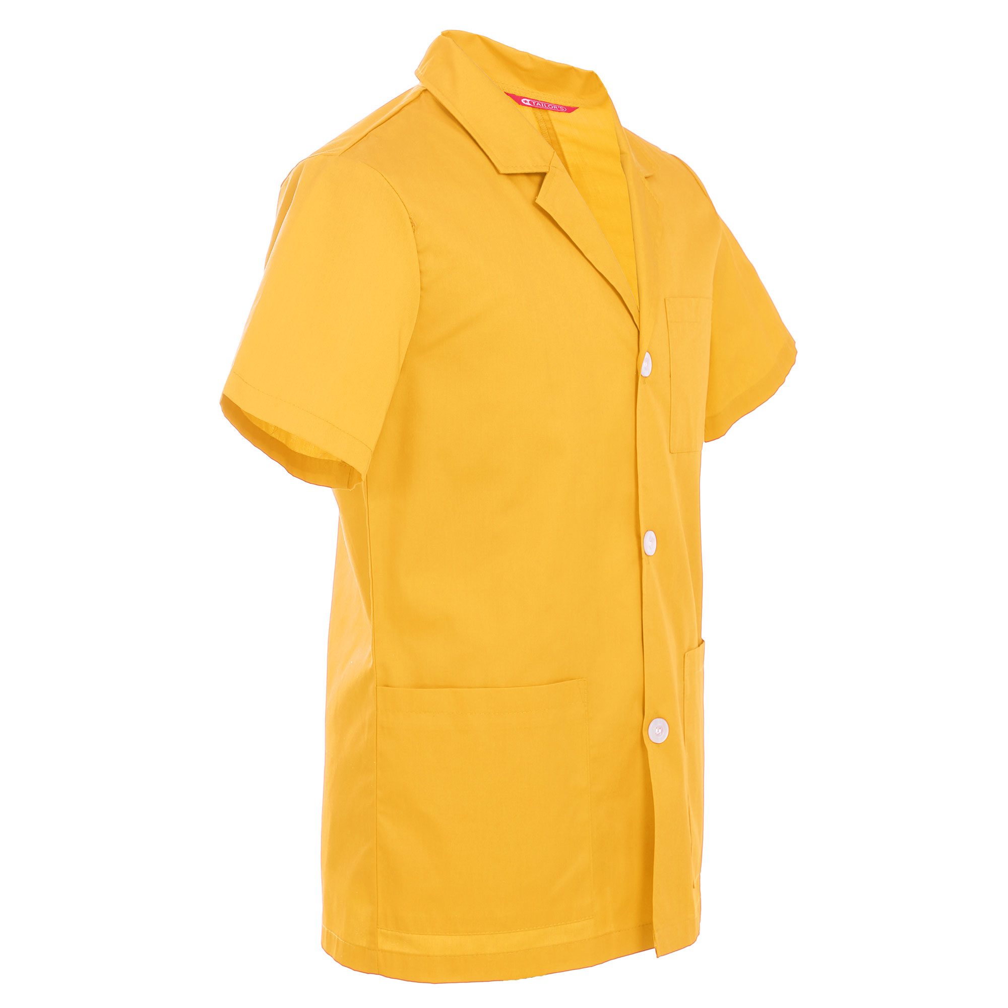 Men's 31 Inch Consultation Short Sleeve Lab Coat - Image 11